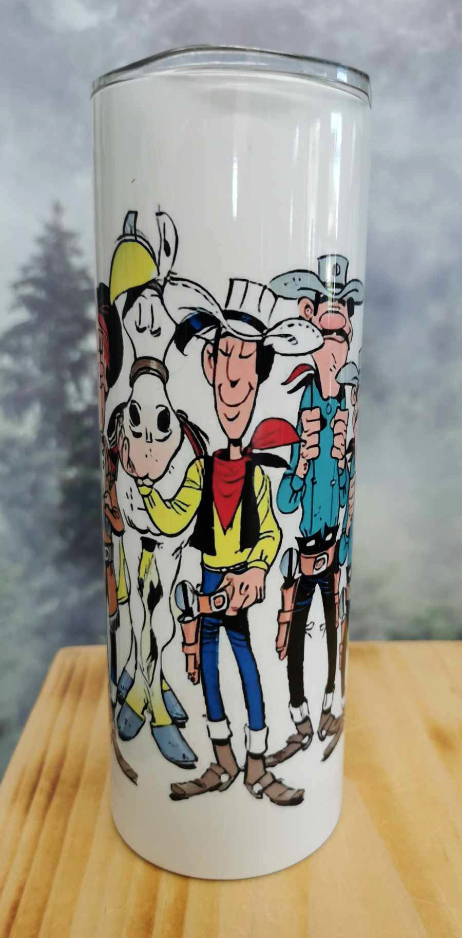 Gourde isotherme 20 Oz. - Lucky Luke